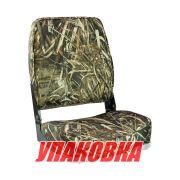 Кресло мягкое складное, высокая спинка, цвет камуфляж осень, Marine Rocket (упаковка из 4 шт.)