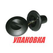 Горловина заливная для топлива, пластиковая, черная, под шланг 38 мм (упаковка из 120 шт.)