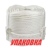 Веревка 3-прядная d14мм, L150м, белый, Marine Rocket (упаковка из 2 шт.)