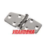 Петля 77х40х2 мм, трапециевидная, нержавеющая (упковка из 30 шт.)