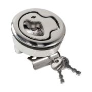 Ручка врезная, D61 мм, с ключом, Marine Rocket