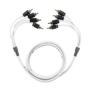 4-х канальный межблочный кабель из 100% меди для морского применения RCA 7,6 м. MOFCR-25FT.4CH, DS18