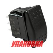 Переключатель трехпозиционный ON-OFF-ON 12В/20А 6р (упаковка из 10 шт.)
