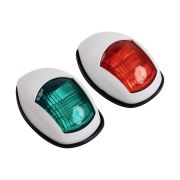 Огни ходовые светодиодные комплект, белый корпус, SeaFlo