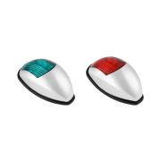 Огни ходовые светодиодные комплект, серебристый пластик, 10-30 В SeaFlo