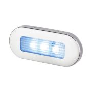 Светильник каютный светодиодный теплый голубой свет, 6 диодов 12 В, SeaFlo