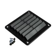 Решетка воздухозаборника 143х125х17 мм, черный, SeaFlo