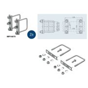 Крепление для хомута опорного колеса прицепа KBFV60(W1911)