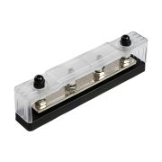 Колодка распределительная электромонтажная с защитной крышкой, 4 контакта