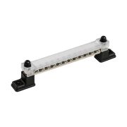 Колодка распределительная электромонтажная с защитной крышкой, 12 контактов