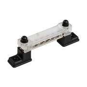 Колодка распределительная электромонтажная с защитной крышкой, 6 контактов