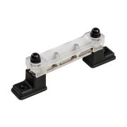 Колодка распределительная электромонтажная с защитной крышкой, 4 контакта