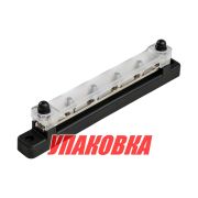 Колодка распределительная электромонтажная с защитной крышкой, 4 контакта (упаковка из 4 шт.)