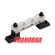 Колодка распределительная электромонтажная с защитной крышкой, 4 контакта (упаковка из 4 шт.)