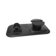 Рым якорный с роликом, для лодки ПВХ, черный