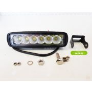 Фара светодиодная P003 18w 45x57x160 mm  flood