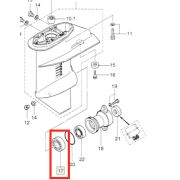 Подшипник редуктора внутрений (шестерни)6204 9601-0-6204(20х47х12)