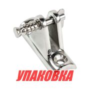 Кронштейн палубный 90 град, с подпружиненным штифтом, выгнутое основание Marine Rocket (упаковка из 10 шт.)