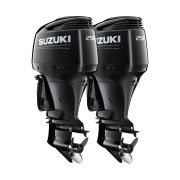 Спарка из 2 моторов Suzuki DF250APX, черные