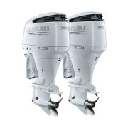 Спарка из 2 моторов Suzuki DF300APX, белые