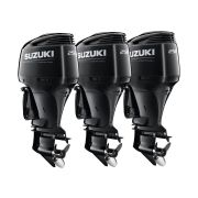 Тройка из 2 моторов Suzuki DF250APX+ 1 мотор DF250APXX, черные
