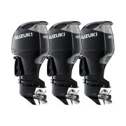 Тройка из 2 моторов Suzuki DF325ATX+ 1 мотор DF325ATXX, черные