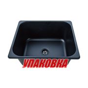Мойка квадратная, черная, 350х320х150, Marine Rocket (упаковка из 3 шт.)
