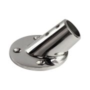 Основание стойки леера (25,4 мм), 45 град, круглое, Marine Rocket