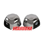 Огни ходовые светодиодные, комплект, нержавеющий корпус, 12 В (упаковка из 2 шт.)