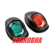 Огни ходовые светодиодные, комплект, черный корпус, 10-30 В (упаковка из 2 шт.)