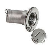 Горловина заливная угловая для бензина 38 мм, Marine Rocket