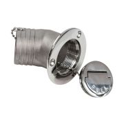 Горловина заливная угловая для бензина 50 мм, Marine Rocket