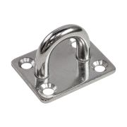 Серьга с прямоугольным основанием 8мм, Marine Rocket