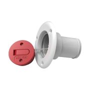 Горловина заливная для воды, пластиковая, белая, под шланг 38 мм