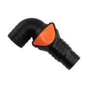 Клапан невозвратный угловой под шланг 33/38 мм, SeaFlo