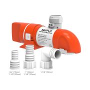 Помпа осушительная автоматическая низкопрофильная, 24 В, 1100GPH (4163 л/ч), SeaFlo