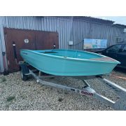 Моторная лодка, Xstream 420 румпель, бирюзовый