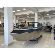 Моторная лодка, Тактика 460, серый с Suzuki DF50ATL