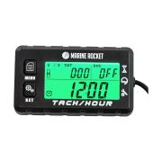 Тахометр универсальный со счетчиком моточасов с подсветкой и сменной батарейкой