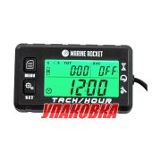 Тахометр универсальный со счетчиком моточасов с подсветкой и сменной батарейкой (упаковка из 10 шт.)