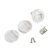 Ручка врезная, белая D51мм, SeaFlo