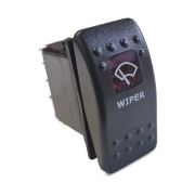 Переключатель трехпозиционный ON-ON-ON 12 В/20А 8Р