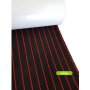 Палубное покрытие EVA 2400x1200mm черно-красное