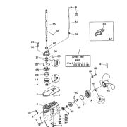 схема редуктора hangkai 3.5-3.6 