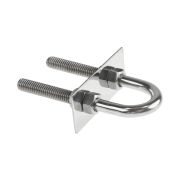 Рым-болт U-образный D9.5 мм, Lрез. 63.5 мм