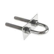 Рым-болт U-образный D9.5 мм, Lрез. 89 мм