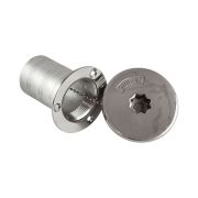 Горловина заливная для бензина, шланг 50 мм , нерж. сталь, под ручку лебедки