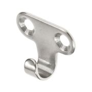 Крючок для одежды 32х12х1.5 мм, нержавеющий