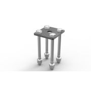 Стремянка рессоры легкового прицепа под балку 40 мм