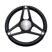 Рулевое колесо MOLINO хром матовый, д.350 мм